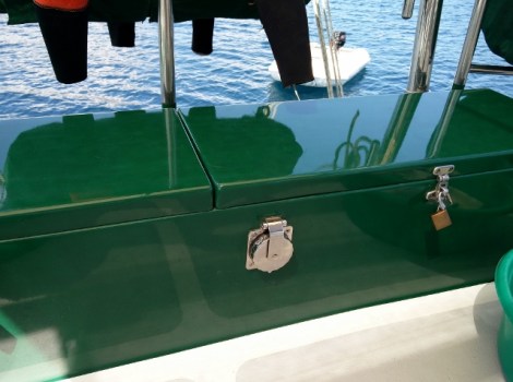 DC Outlet on Aft Deck