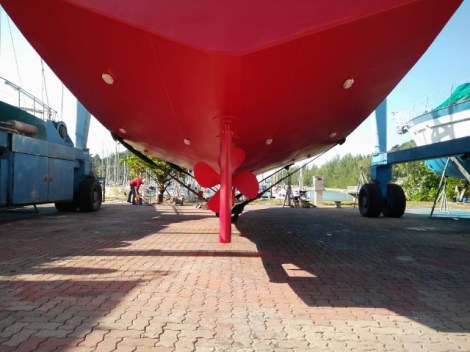 New Antifoul 2019 bottom view