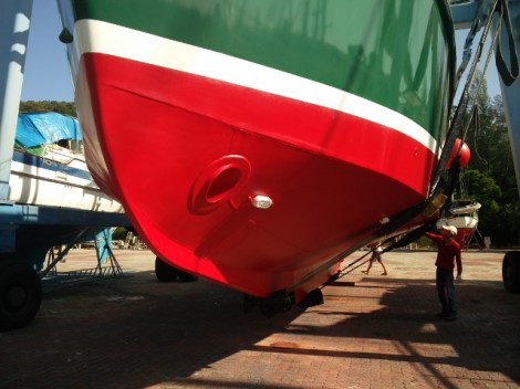 New Antifoul 2019 bow shot